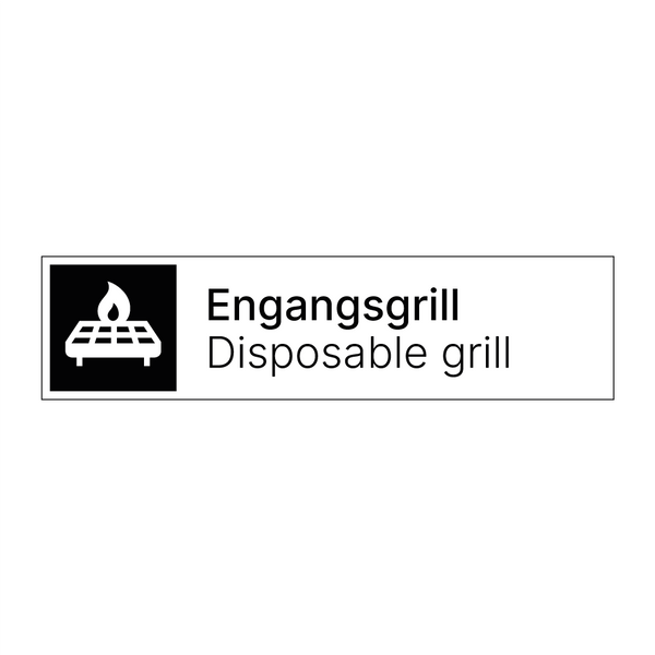 Engangsgrill - Disposable grill & Engangsgrill - Disposable grill & Engangsgrill - Disposable grill