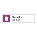 Storsekk - Big bag