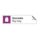 Storsekk - Big bag