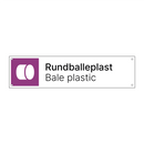 Rundballeplast - Bale plastic