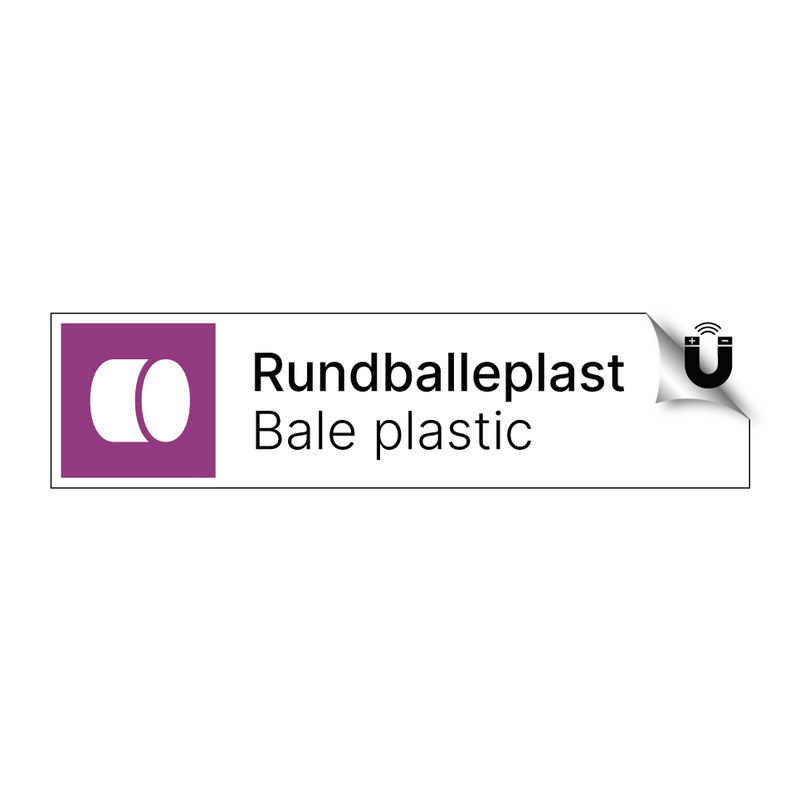 Rundballeplast - Bale plastic & Rundballeplast - Bale plastic