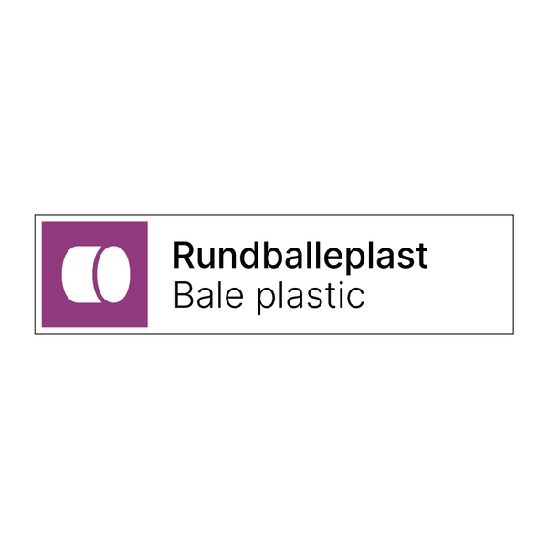 Rundballeplast - Bale plastic