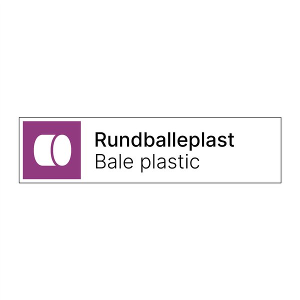 Rundballeplast - Bale plastic & Rundballeplast - Bale plastic & Rundballeplast - Bale plastic
