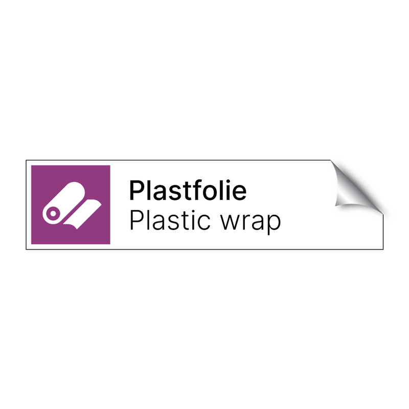 Plastfolie - Plastic wrap & Plastfolie - Plastic wrap