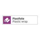 Plastfolie - Plastic wrap