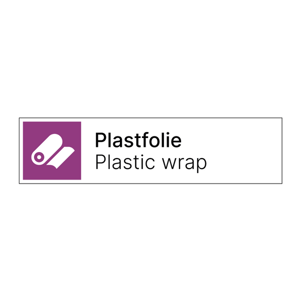 Plastfolie - Plastic wrap