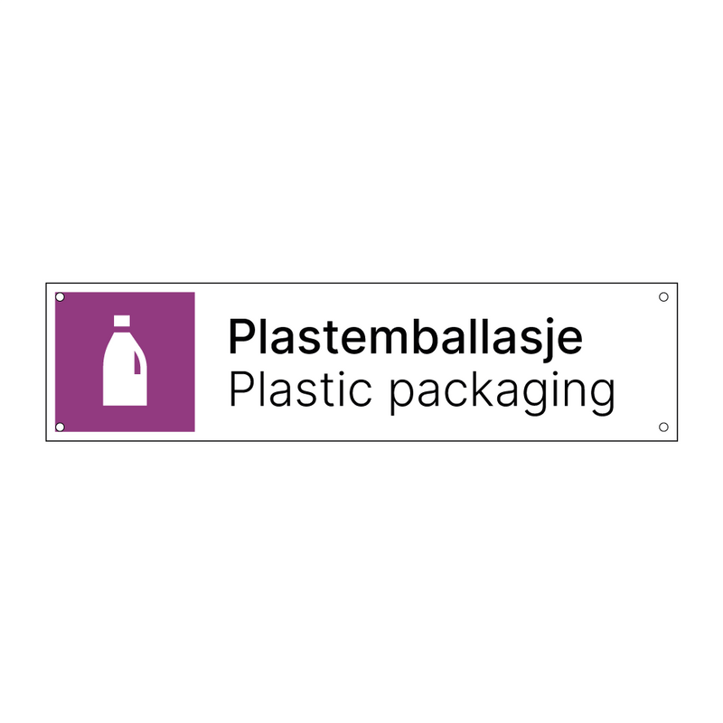 Plastemballasje - Plastic packaging