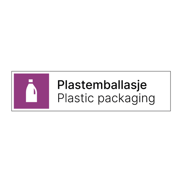 Plastemballasje - Plastic packaging