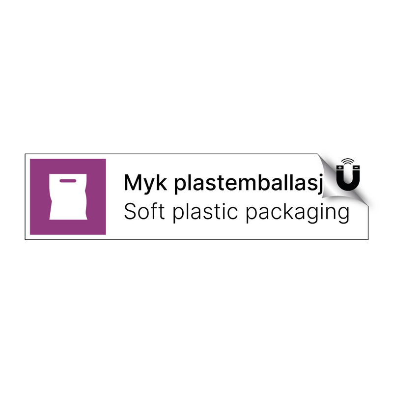 Myk plastemballasje - Soft plastic packaging