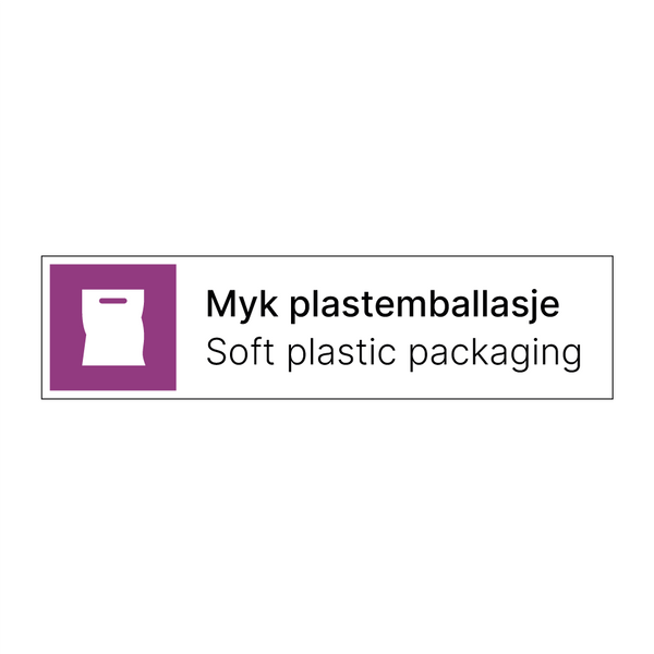 Myk plastemballasje - Soft plastic packaging & Myk plastemballasje - Soft plastic packaging