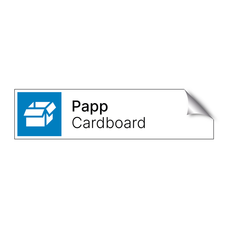 Papp - Cardboard & Papp - Cardboard