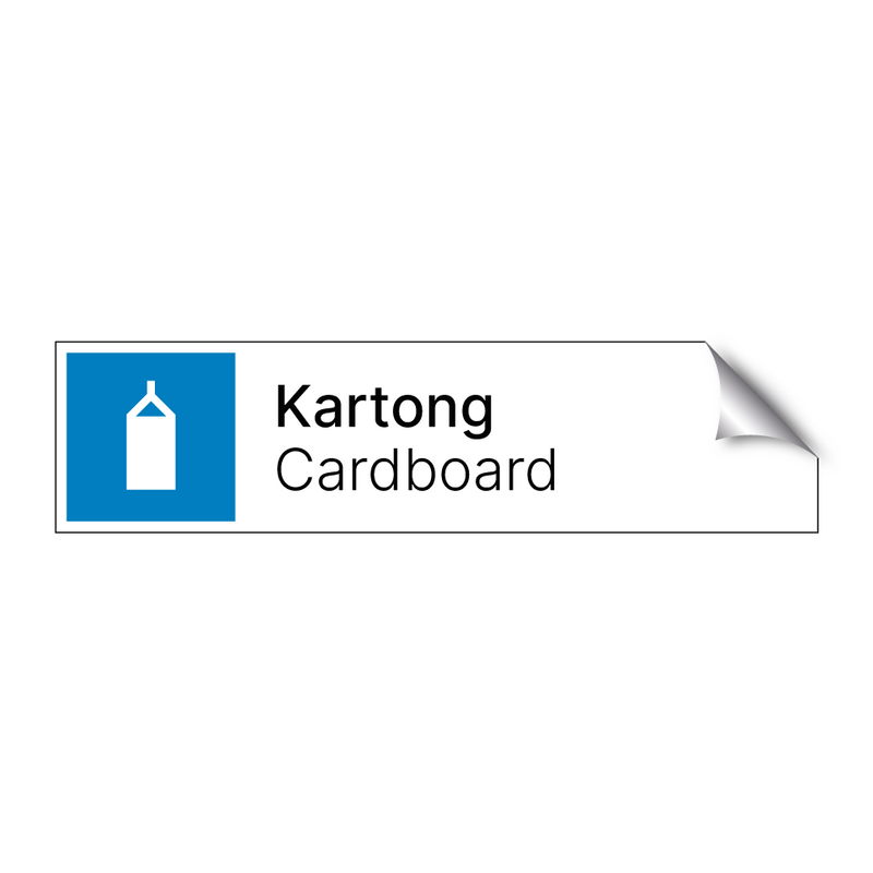 Kartong - Cardboard