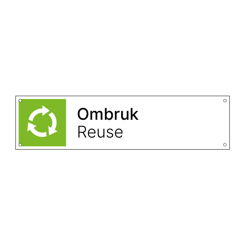 Ombruk - Reuse & Ombruk - Reuse & Ombruk - Reuse & Ombruk - Reuse