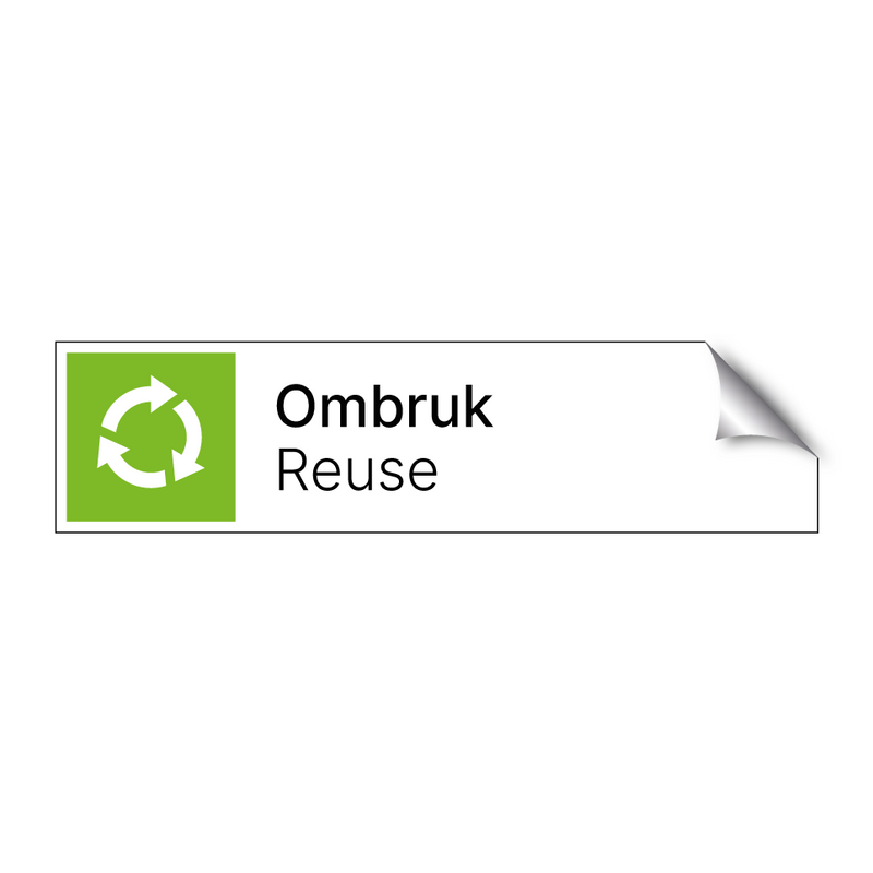 Ombruk - Reuse