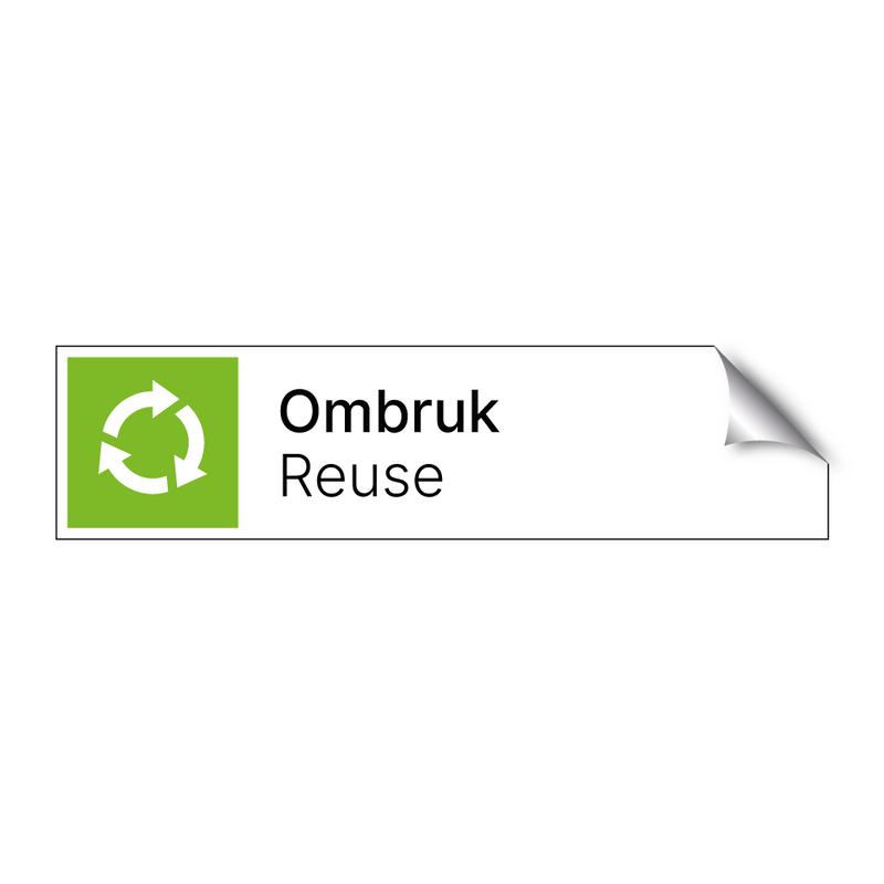 Ombruk - Reuse & Ombruk - Reuse