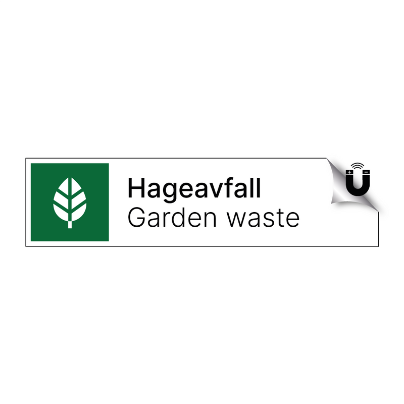 Hageavfall - Garden waste