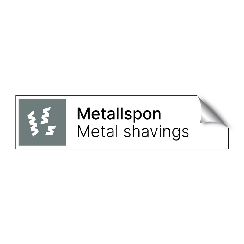 Metallspon - Metal shavings