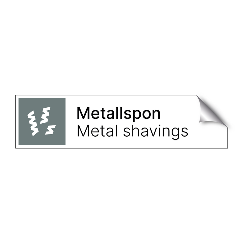 Metallspon - Metal shavings & Metallspon - Metal shavings