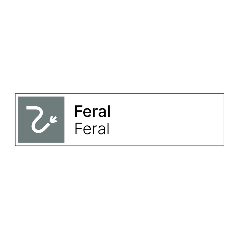 Feral - Feral & Feral - Feral & Feral - Feral & Feral - Feral & Feral - Feral & Feral - Feral