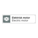 Elektrisk motor - Electric motor