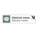 Elektrisk motor - Electric motor