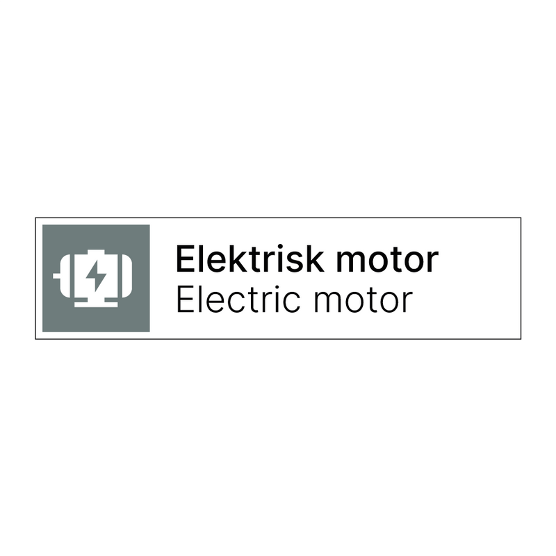 Elektrisk motor - Electric motor & Elektrisk motor - Electric motor