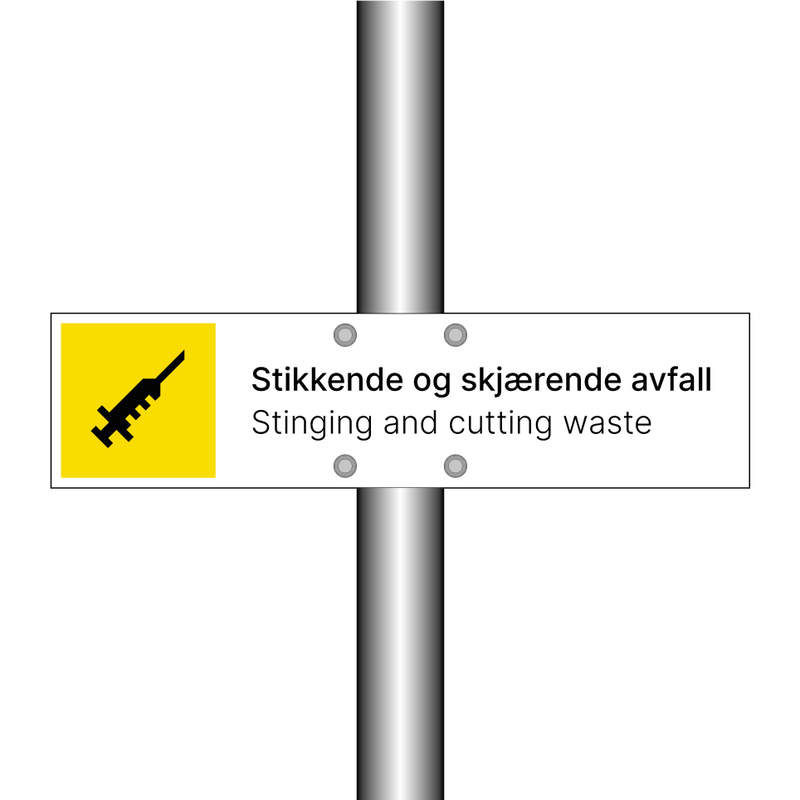 Stikkende og skjærende avfall - Stinging and cutting waste