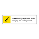 Stikkende og skjærende avfall - Stinging and cutting waste