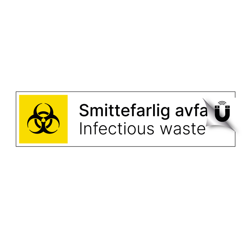 Smittefarlig avfall - Infectious waste & Smittefarlig avfall - Infectious waste