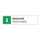 Matavfall - Food waste