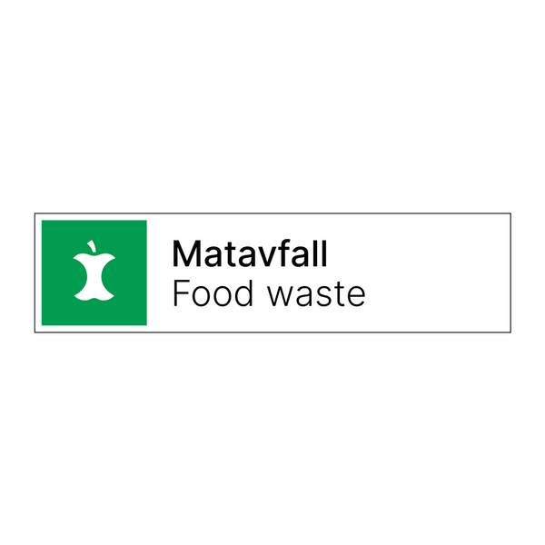 Matavfall - Food waste & Matavfall - Food waste & Matavfall - Food waste & Matavfall - Food waste
