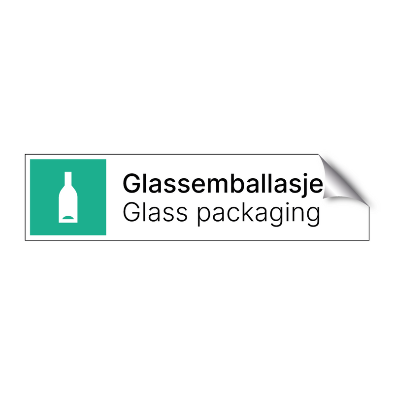 Glassemballasje - Glass packaging
