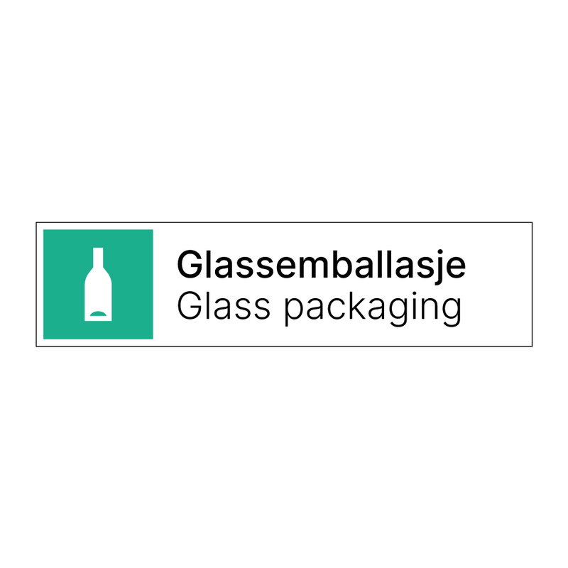 Glassemballasje - Glass packaging
