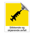 Stikkende og skjærende avfall