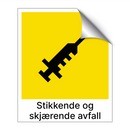 Stikkende og skjærende avfall