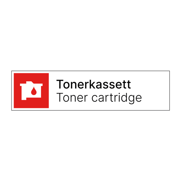 Tonerkassett - Toner cartridge & Tonerkassett - Toner cartridge & Tonerkassett - Toner cartridge