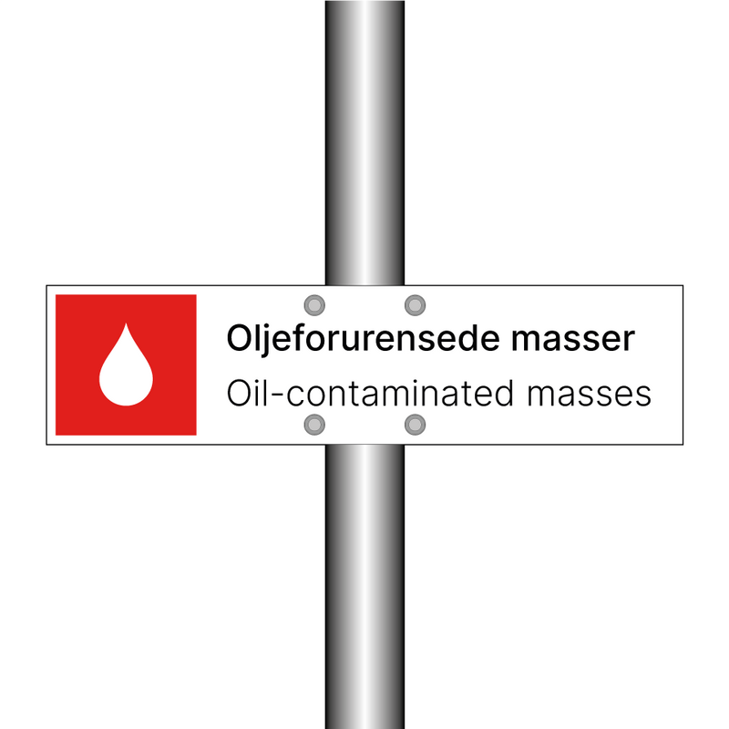 Oljeforurensede masser - Oil-contaminated masses
