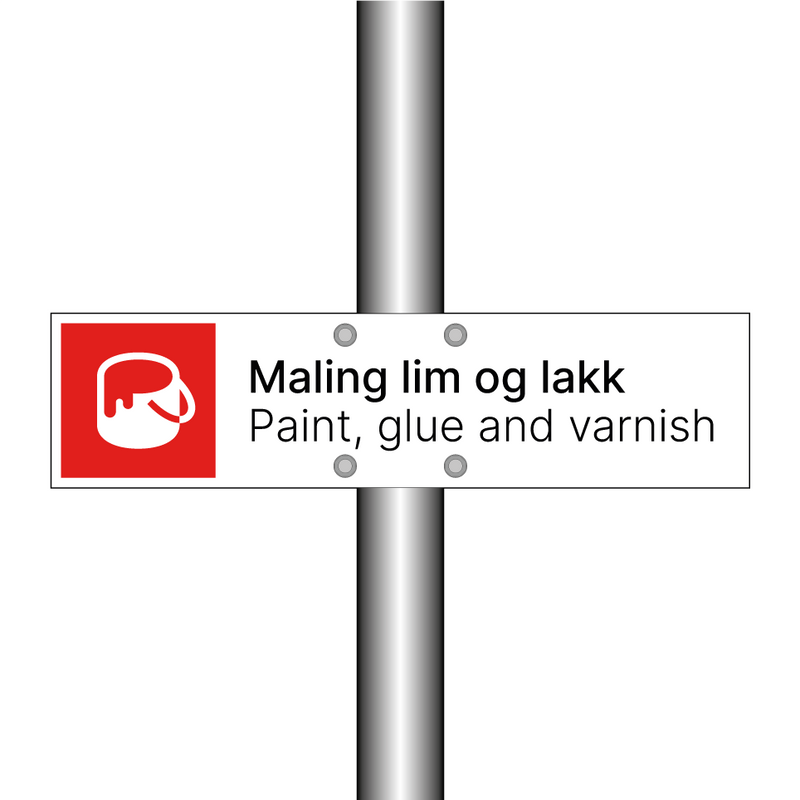 Maling lim og lakk - Paint glue and varnish