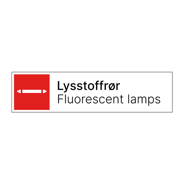 Lysstoffrør - Fluorescent lamps & Lysstoffrør - Fluorescent lamps