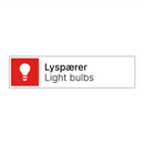 Lyspærer - Light bulbs
