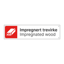 Impregnert trevirke - Impregnated wood