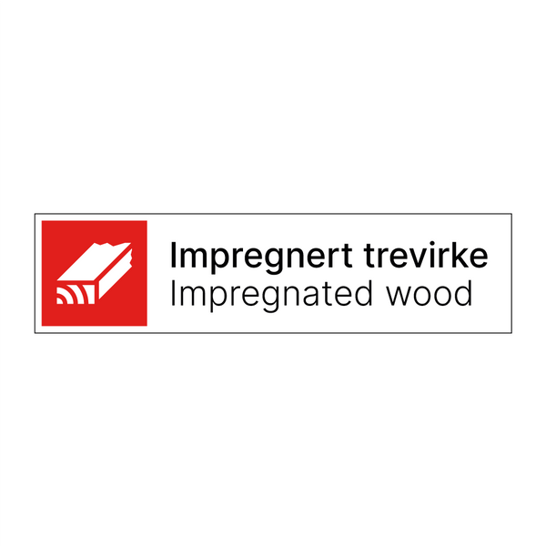 Impregnert trevirke - Impregnated wood & Impregnert trevirke - Impregnated wood