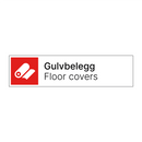 Gulvbelegg - Floor covers