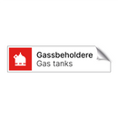 Gassbeholdere - Gas tanks