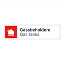 Gassbeholdere - Gas tanks