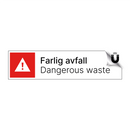 Farlig avfall - Dangerous waste