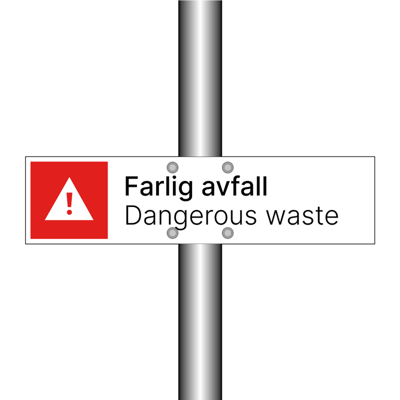Farlig avfall - Dangerous waste