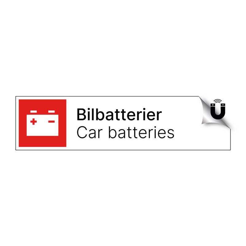 Bilbatterier - Car batteries & Bilbatterier - Car batteries