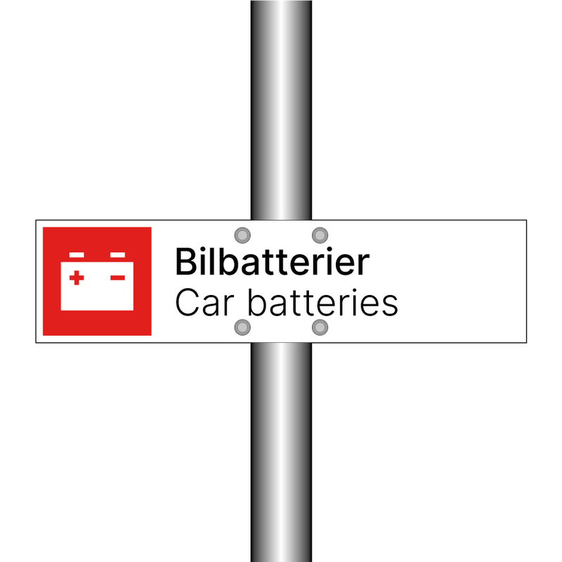 Bilbatterier - Car batteries