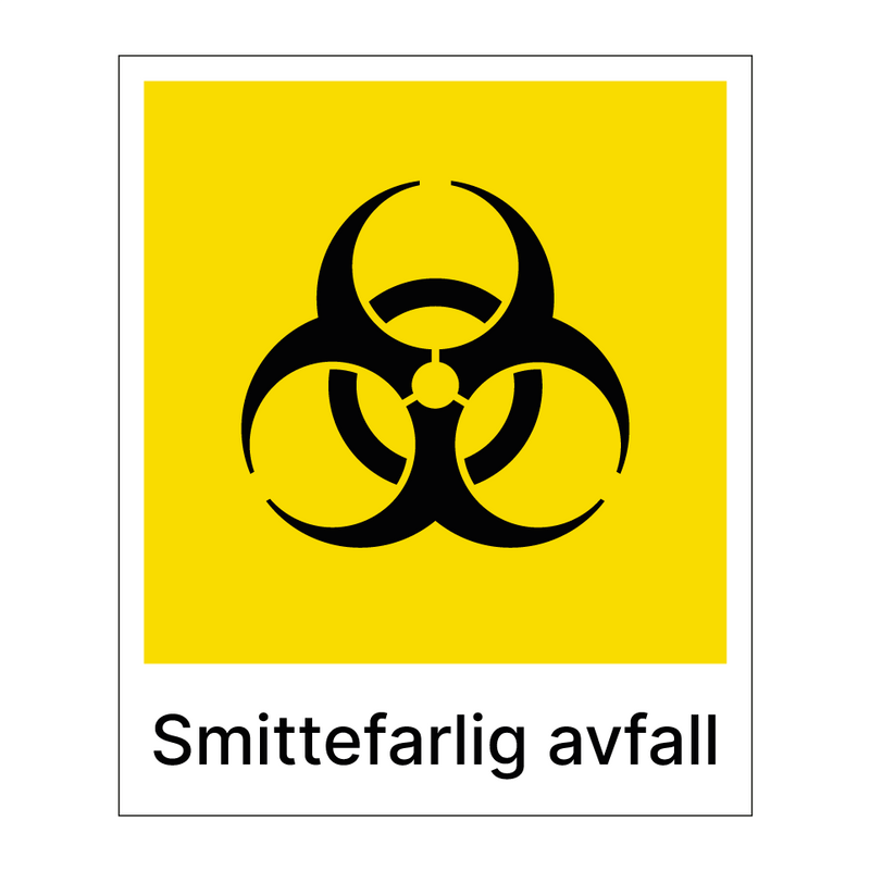 Smittefarlig avfall & Smittefarlig avfall & Smittefarlig avfall & Smittefarlig avfall